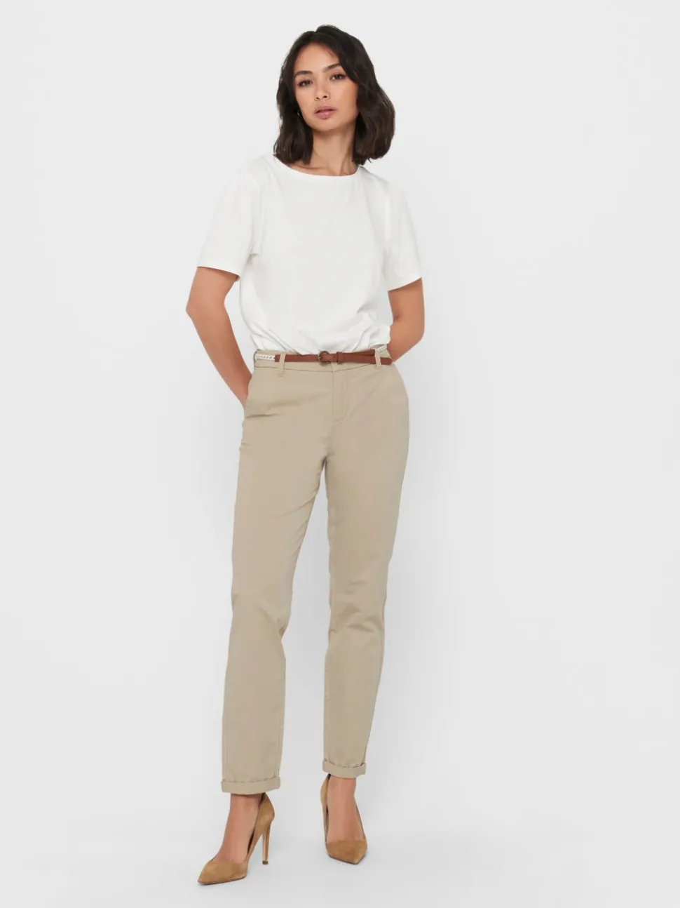 ONLBIANA Regular Fit Pantalon chino