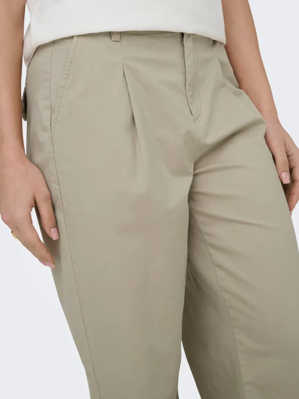 ONLBIANA Wide Leg Fit Pantalon chino