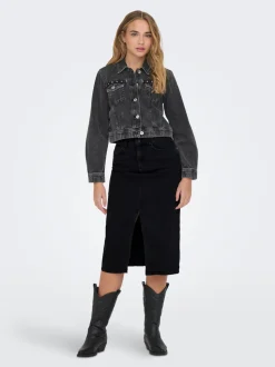 ONLBIANCA Jean Jupe en denim Jupe midi