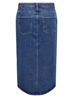ONLBIANCA Jean Jupe en denim Jupe midi
