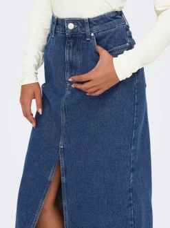 ONLBIANCA Jean Jupe en denim Jupe midi