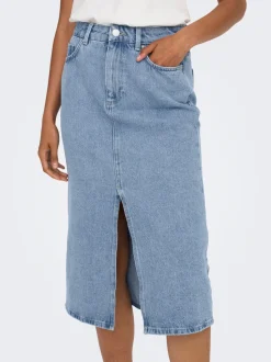 ONLBIANCA Jean Jupe en denim Jupe midi
