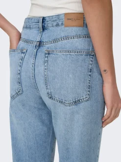 ONLBILLIE Taille haute Straight Fit Jeans