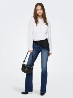 ONLBLUSH Taille basse Flared Fit Jeans