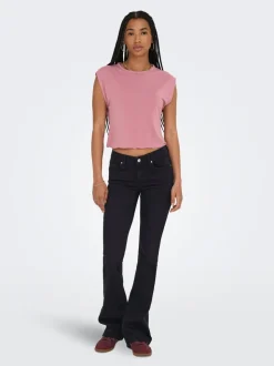 ONLBLUSH Taille basse Flared Fit Jeans