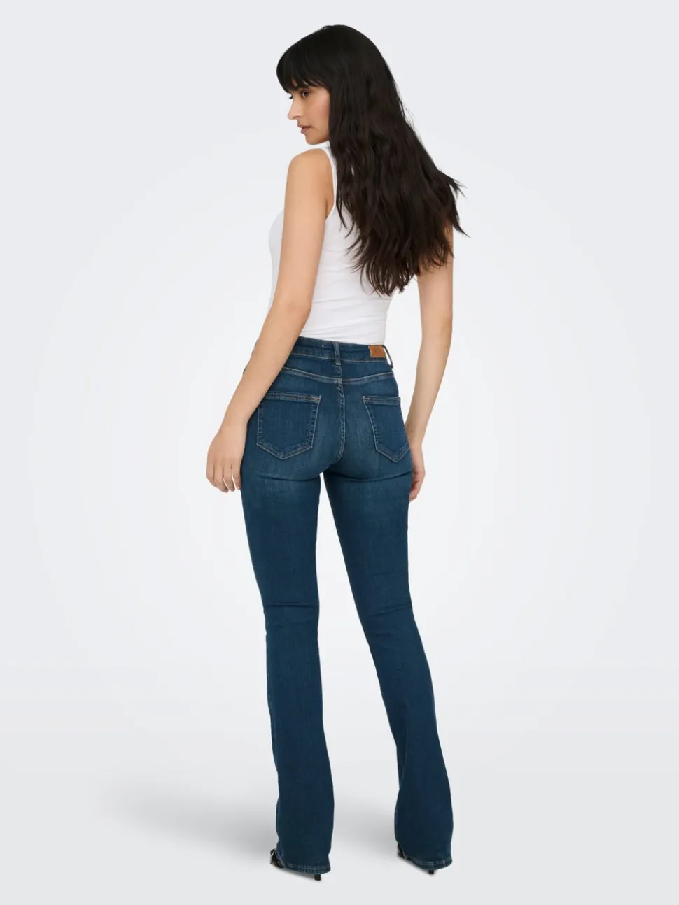 ONLBLUSH Taille moyenne Flared Fit Jeans