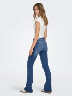 ONLBLUSH Taille moyenne Flared Fit Jeans