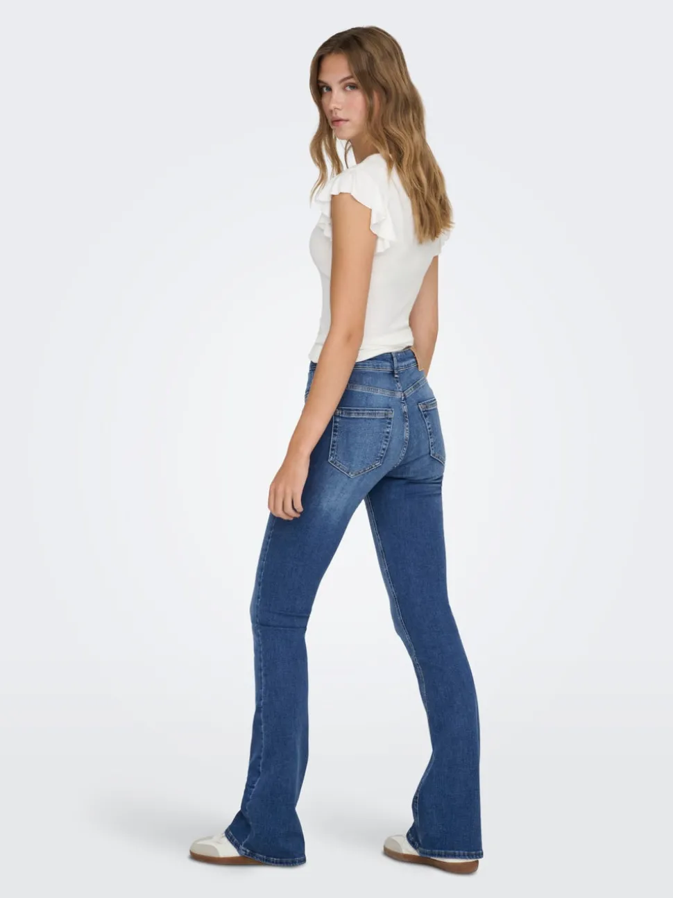 ONLBLUSH Taille moyenne Flared Fit Jeans