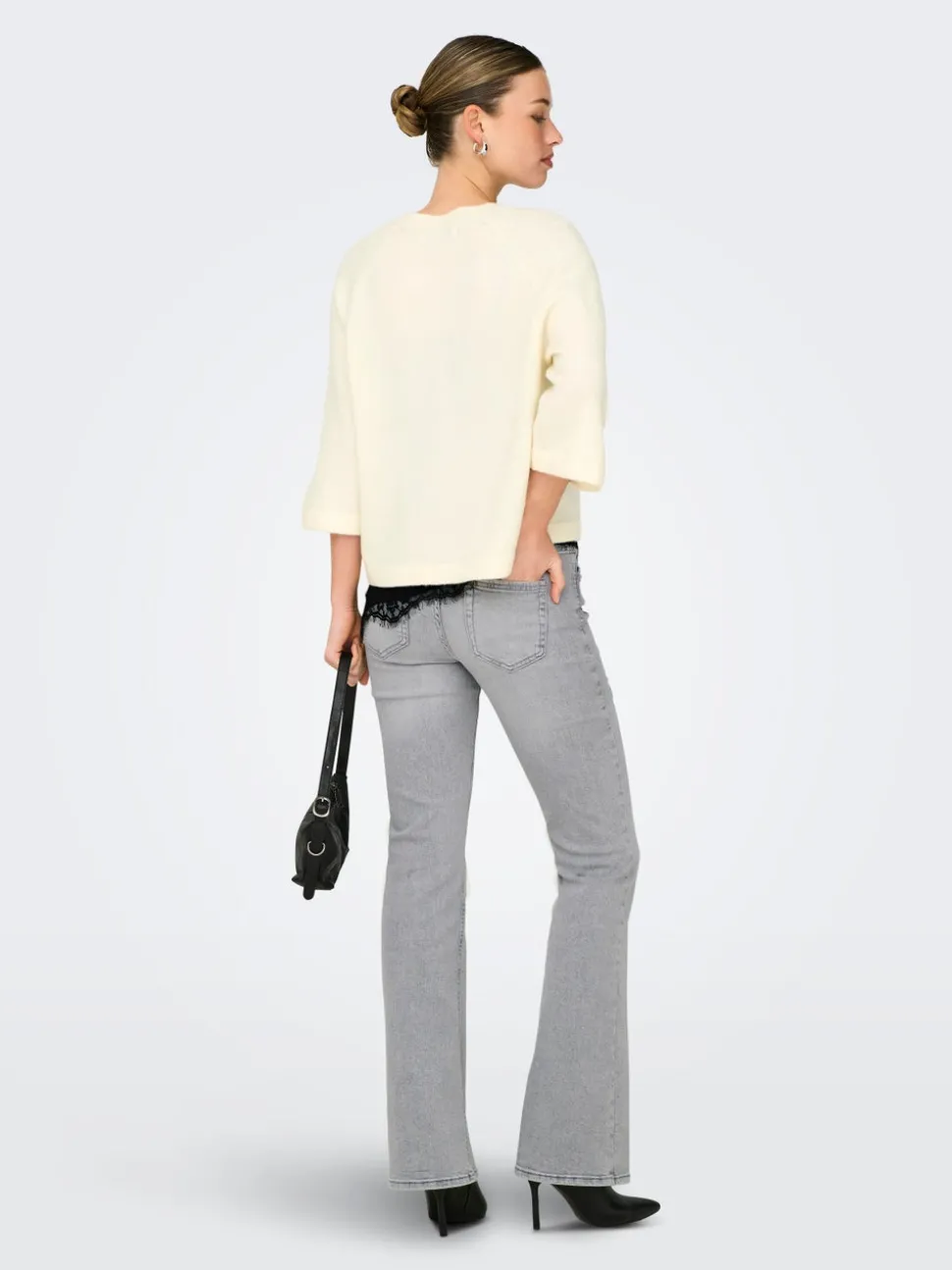 ONLBLUSH Taille moyenne Flared Fit Jeans