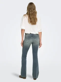 ONLBLUSH Taille moyenne Flared Fit Jeans