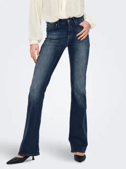 ONLBLUSH Taille moyenne Flared Fit Jeans