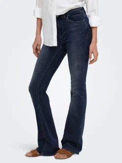 ONLBLUSH Taille moyenne Flared Fit Jeans