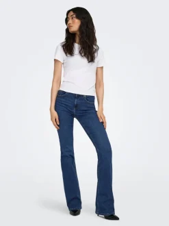 ONLBLUSH Taille moyenne Flared Fit Jeans