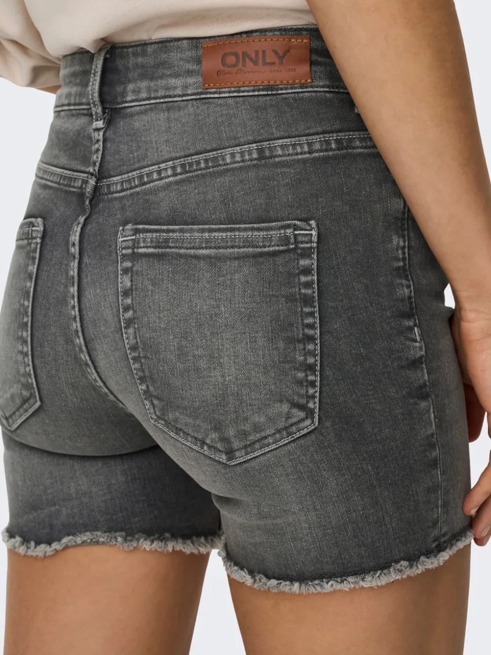 ONLBLUSH Taille moyenne Regular Fit Short en denim
