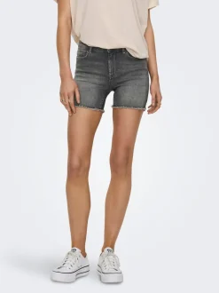 ONLBLUSH Taille moyenne Regular Fit Short en denim