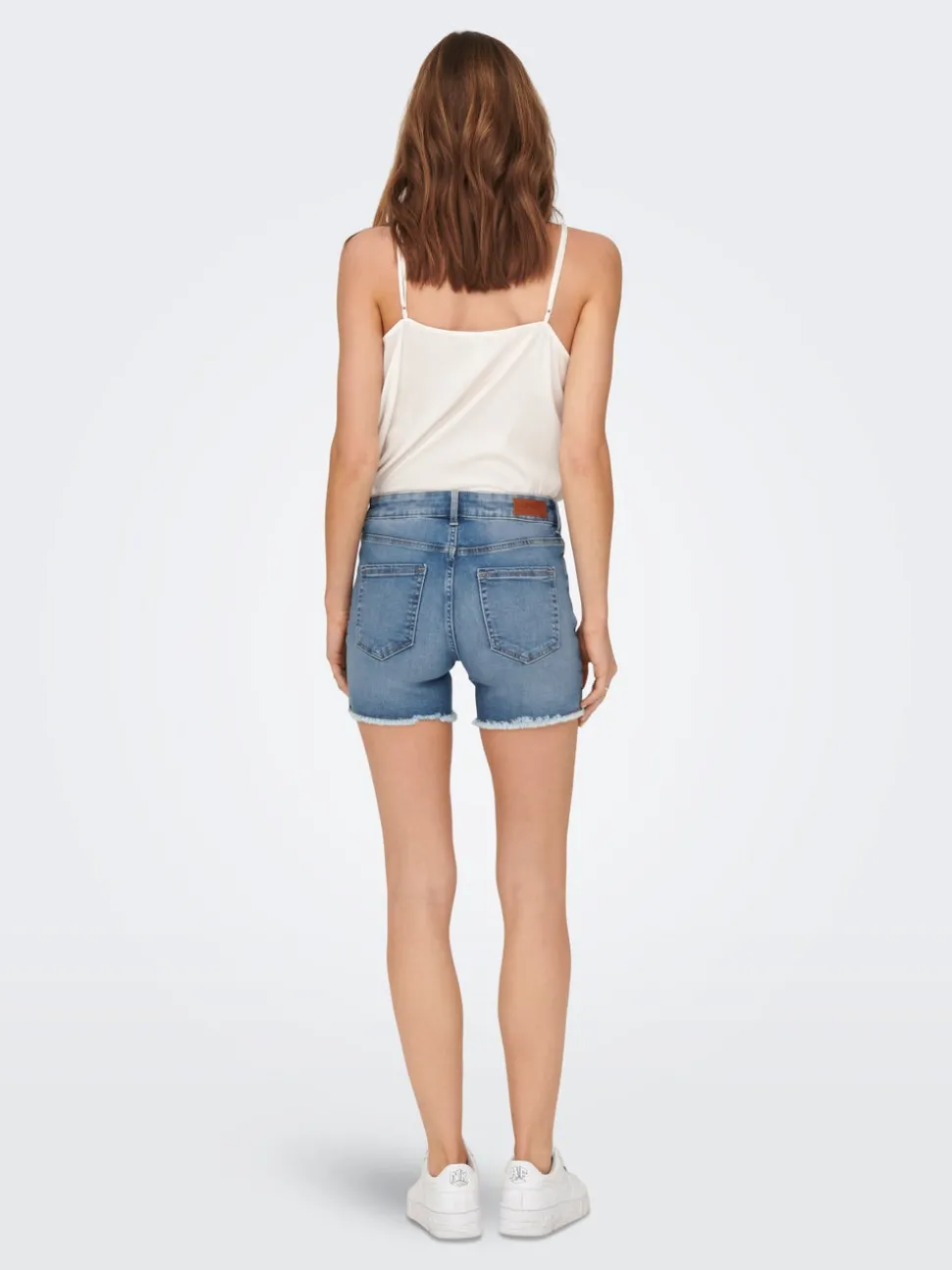 ONLBLUSH Taille moyenne Regular Fit Short en denim