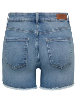 ONLBLUSH Taille moyenne Regular Fit Short en denim