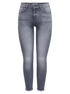 ONLBLUSH Taille moyenne Skinny Fit Longueur cheville Jeans