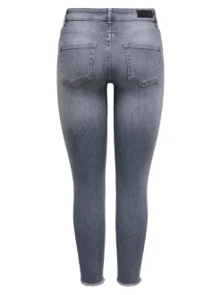 ONLBLUSH Taille moyenne Skinny Fit Longueur cheville Jeans
