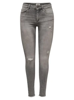 ONLBLUSH Taille moyenne Skinny Fit Longueur cheville Jeans
