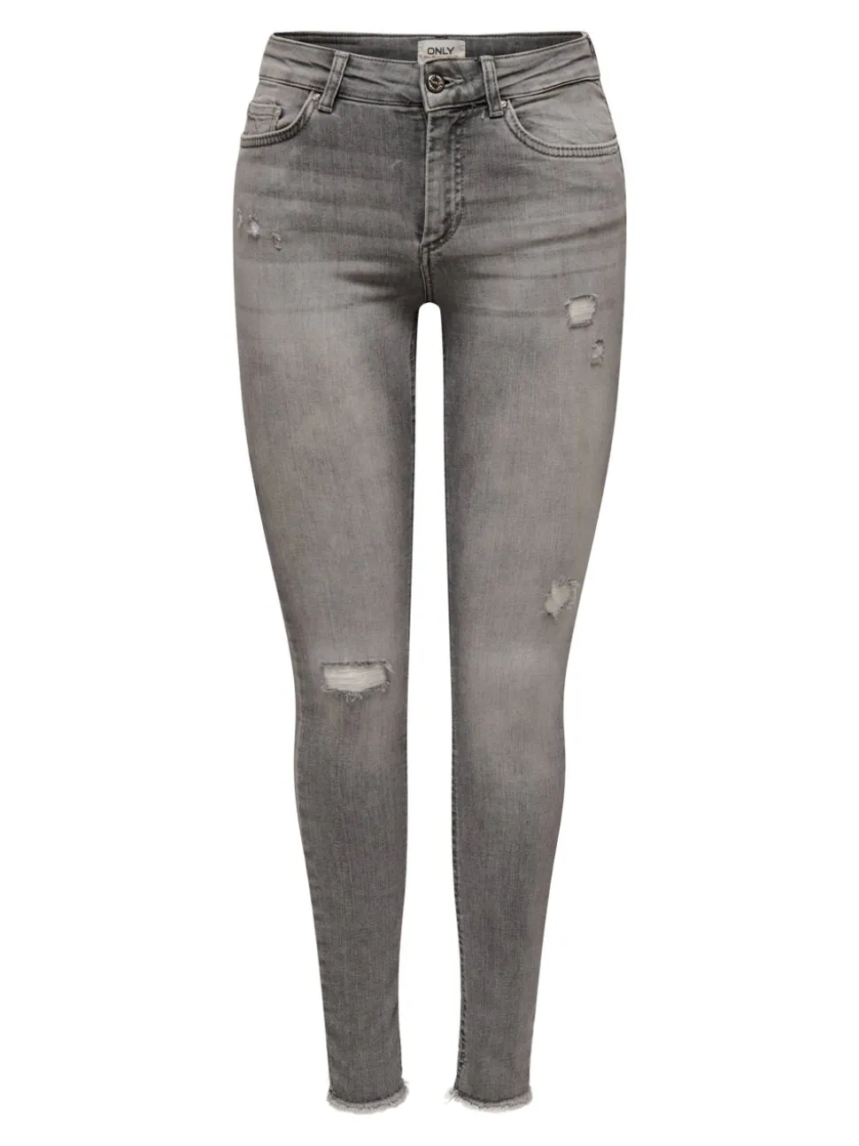 ONLBLUSH Taille moyenne Skinny Fit Longueur cheville Jeans