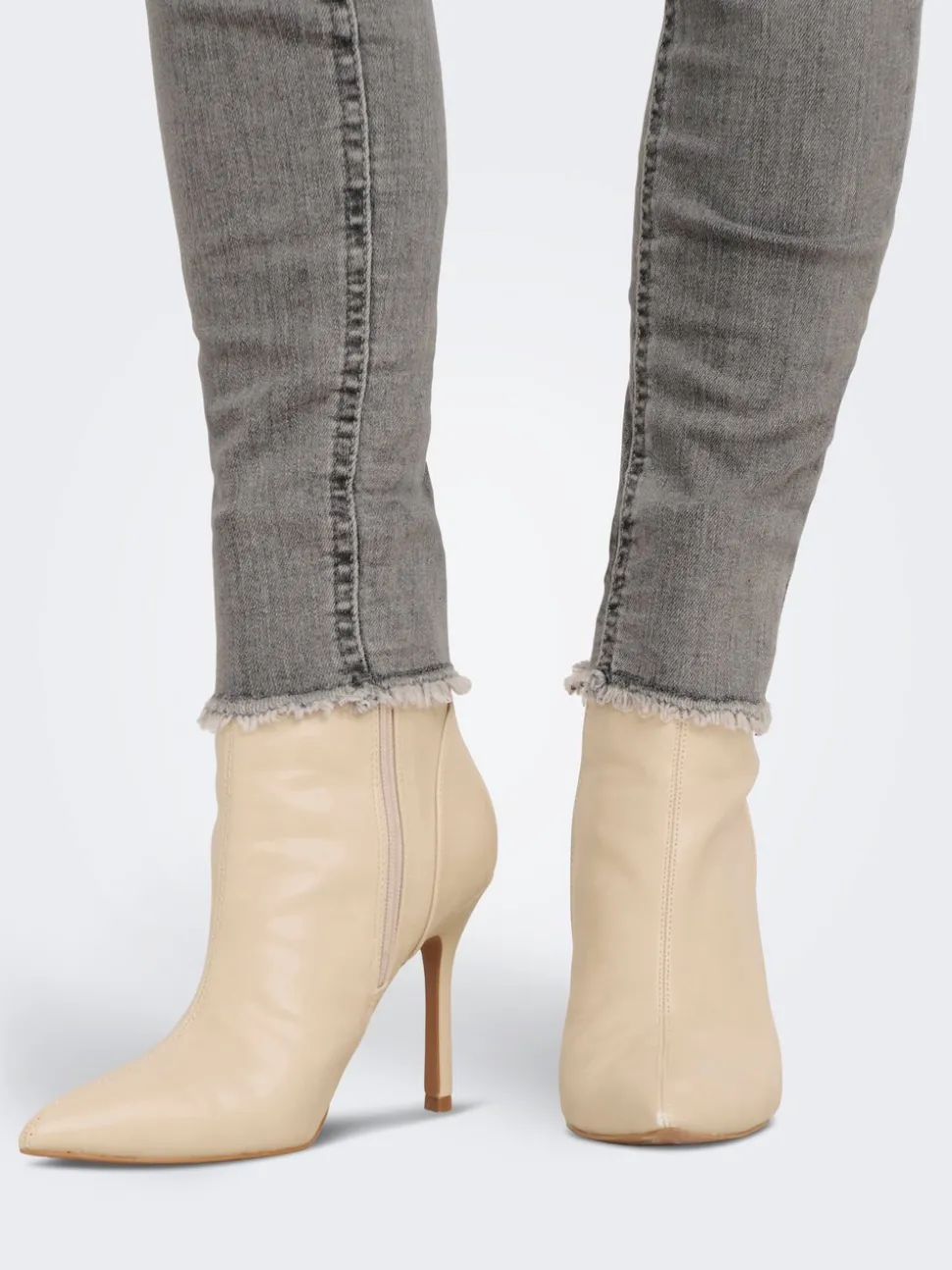 ONLBLUSH Taille moyenne Skinny Fit Longueur cheville Jeans