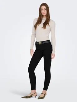 ONLBLUSH Taille moyenne Skinny Fit Longueur cheville Jeans