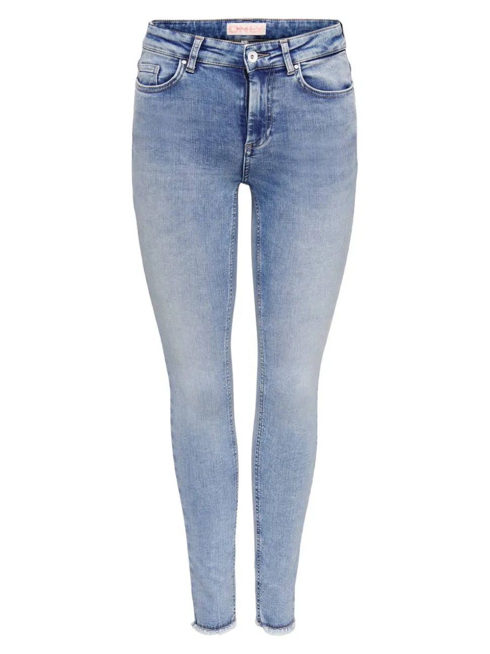 ONLBLUSH Taille moyenne Skinny Fit Longueur cheville Jeans