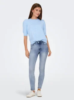 ONLBLUSH Taille moyenne Skinny Fit Longueur cheville Jeans