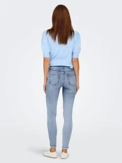 ONLBLUSH Taille moyenne Skinny Fit Longueur cheville Jeans