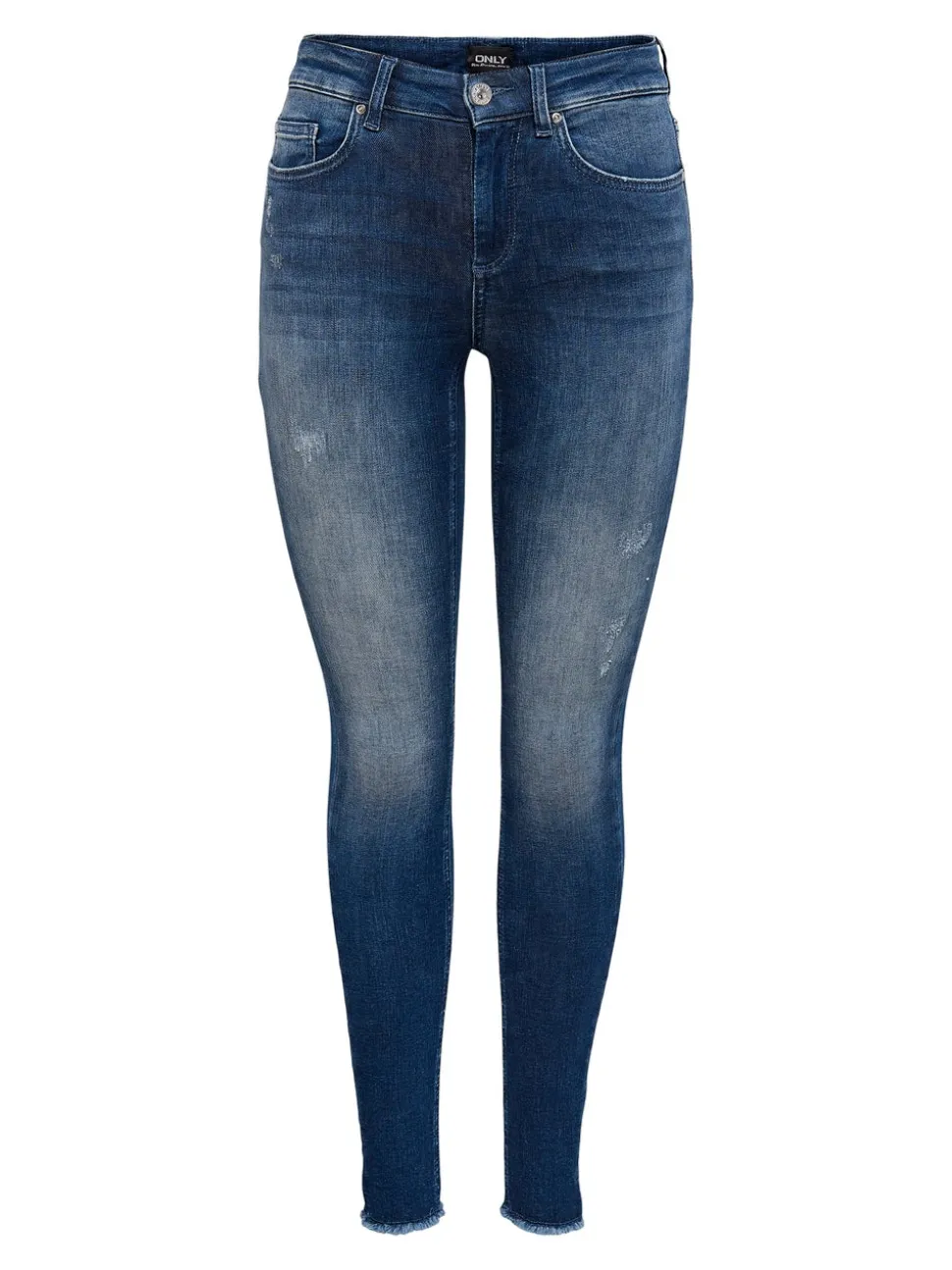ONLBLUSH Taille moyenne Skinny Fit Longueur cheville Jeans