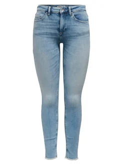 ONLBLUSH Taille moyenne Skinny Fit Longueur cheville Jeans