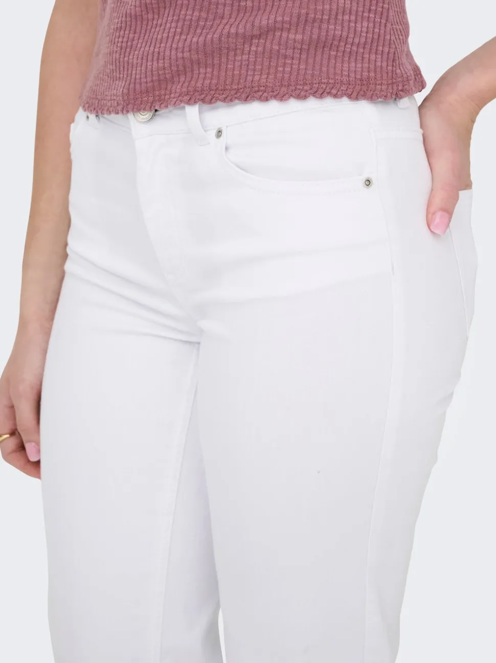 ONLBLUSH Taille moyenne Straight Fit Jeans