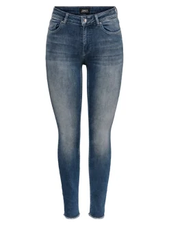ONLBLUSH Taille moyenne Skinny Fit Longueur cheville Jeans