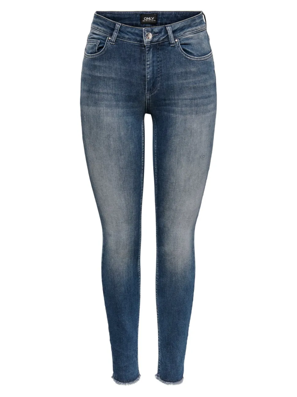 ONLBLUSH Taille moyenne Skinny Fit Longueur cheville Jeans
