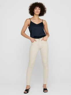 ONLBLUSH Taille moyenne Skinny Fit Longueur cheville Jeans
