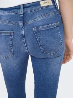 ONLBLUSH Taille moyenne Skinny Fit Longueur cheville Jeans