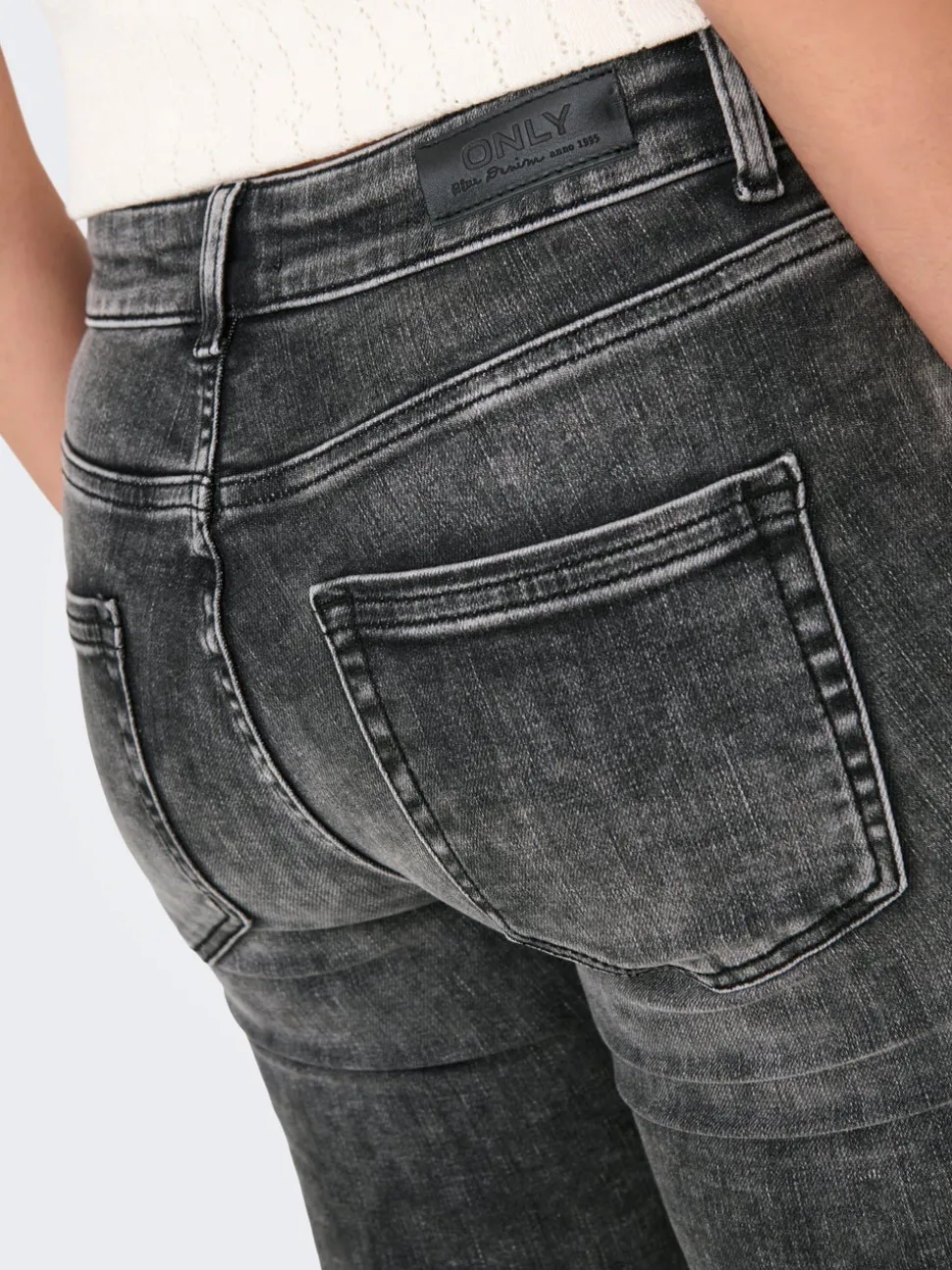 ONLBLUSH Taille moyenne Skinny Fit Longueur cheville Jeans