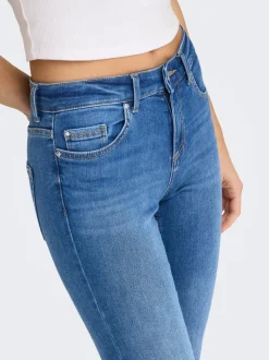 ONLBLUSH Taille moyenne Skinny Fit Longueur cheville Jeans