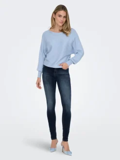 ONLBLUSH Taille moyenne Skinny Fit Jeans