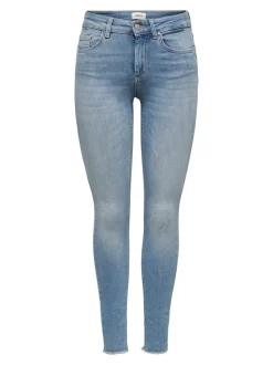 ONLBLUSH Taille moyenne Skinny Fit Longueur cheville Jeans