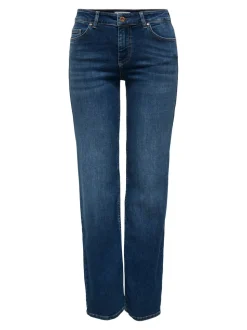 ONLBLUSH Taille moyenne Straight Fit Jeans