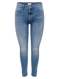 ONLBLUSH Taille moyenne Skinny Fit Longueur cheville Jeans