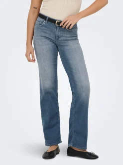 ONLBLUSH Taille moyenne Straight Fit Jeans