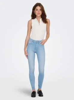 ONLBLUSH Taille haute Skinny Fit Jeans