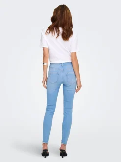 ONLBLUSH Taille haute Skinny Fit Longueur cheville Jeans