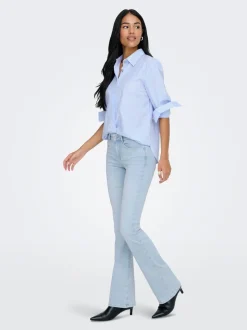 ONLBLUSH Taille moyenne Flared Fit Jeans
