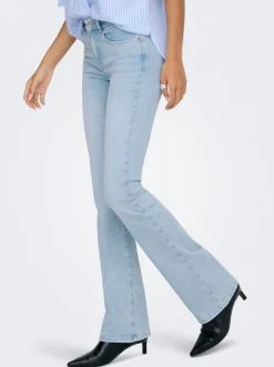 ONLBLUSH Taille moyenne Flared Fit Jeans
