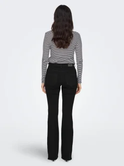 ONLBLUSH Taille moyenne Flared Fit Jeans