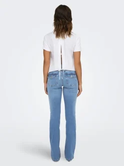ONLBLUSH Taille moyenne Flared Fit Jeans